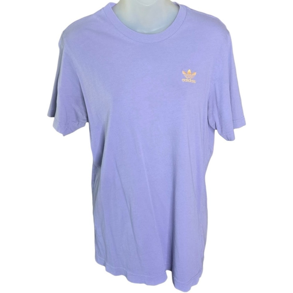 Adidas Unisex Athleisure Essential T Shirt‎ Size Large Athletic Trefoil Logo